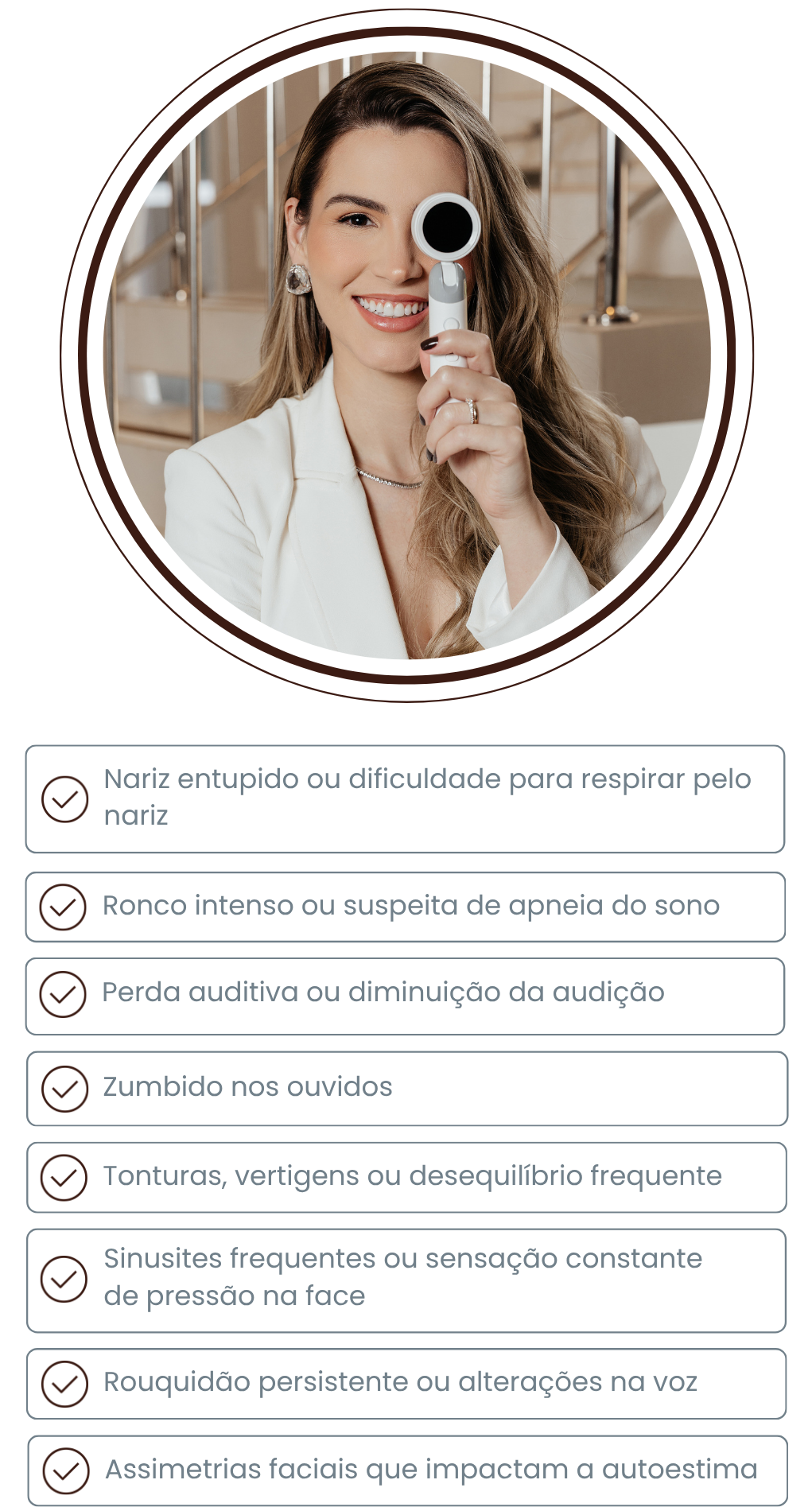 Principais queixas e indicações de avaliação em mobile
